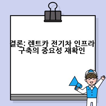 결론: 렌트카 전기차 인프라 구축의 중요성 재확인
