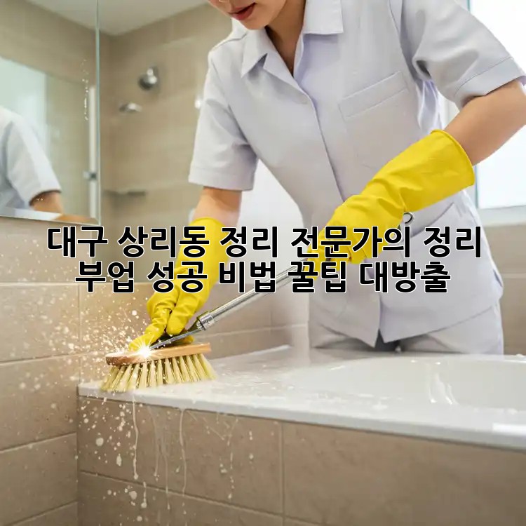 대구 상리동 정리 전문가의 정리 부업 성공 비법 꿀팁 대방출 🍯