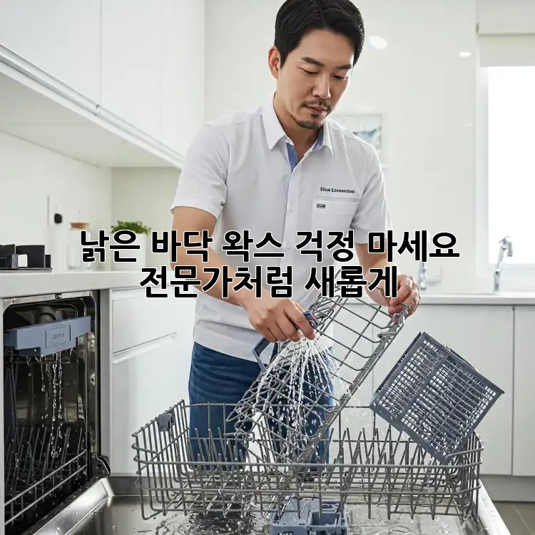 낡은 바닥 왁스? 걱정 마세요! ✨ 전문가처럼 새롭게!