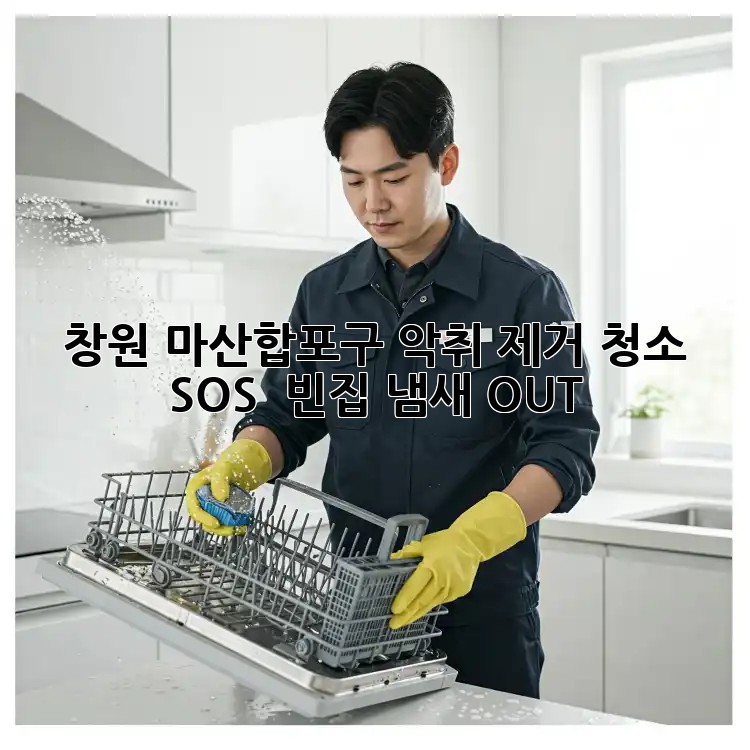 창원 마산합포구 악취 제거 청소 SOS 🚨 빈집 냄새 OUT!