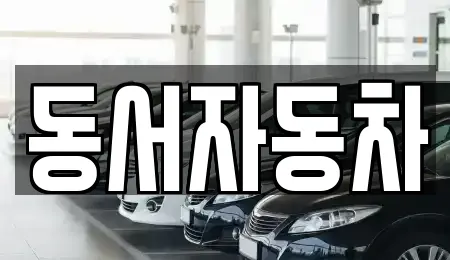 중고차 업체 5곳 (경남 창원 성산구 불모산동)