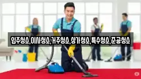 입주청소,이사청소,거주청소,상가청소,특수청소,준공청소