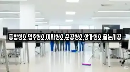 종합청소,입주청소,이사청소,준공청소,상가청소,줄눈시공
