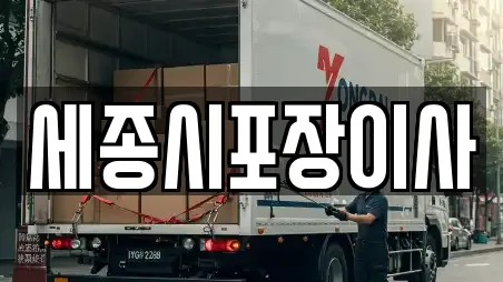 세종시포장이사