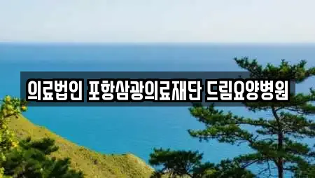 의료법인 포항삼광의료재단 드림요양병원