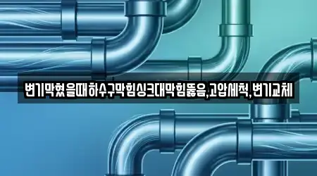 변기막혔을때하수구막힘싱크대막힘뚫음,고압세척,변기교체
