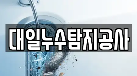 대일누수탐지공사