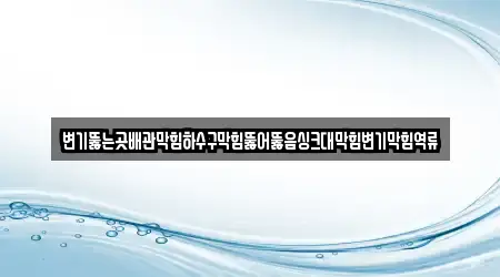 변기뚫는곳배관막힘하수구막힘뚫어뚫음싱크대막힘변기막힘역류