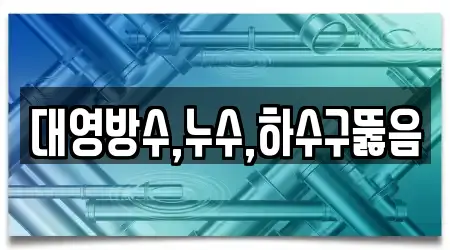 대영방수,누수,하수구뚫음