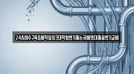 24시하수구욕조세탁실싱크대막힘변기뚫는곳세면대뚫음변기교체