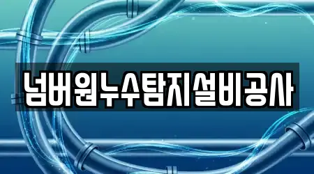 넘버원누수탐지설비공사