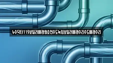 누수닥터119보일러배관청소언수도녹임보일러배관수리수도배관수리