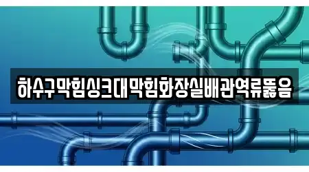 하수구막힘싱크대막힘화장실배관역류뚫음