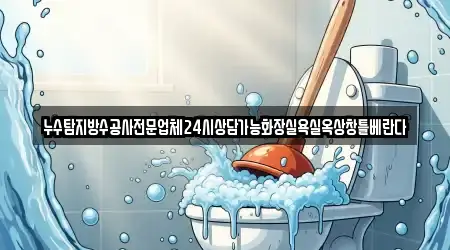 누수탐지방수공사전문업체24시상담가능화장실욕실옥상창틀베란다