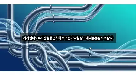 가가설비24시간출동근처하수구변기막힘싱크대역류뚫음누수탐사