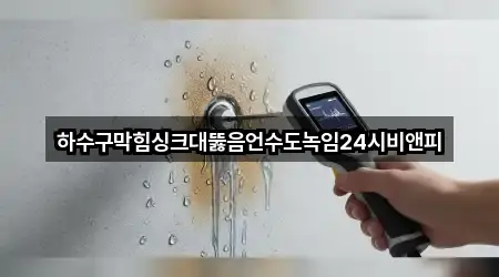하수구막힘싱크대뚫음언수도녹임24시비앤피