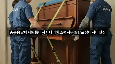 충북용달이사원룸이사사다리차소형사무실반포장이사이삿짐