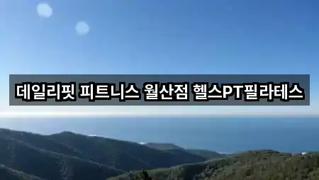 데일리핏 피트니스 월산점 헬스PT필라테스