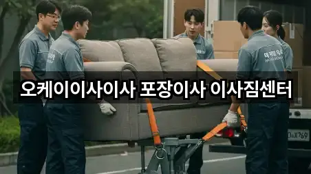오케이이사이사 포장이사 이사짐센터