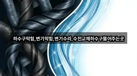 하수구막힘,변기막힘,변기수리,수전교체하수구뚫어주는곳