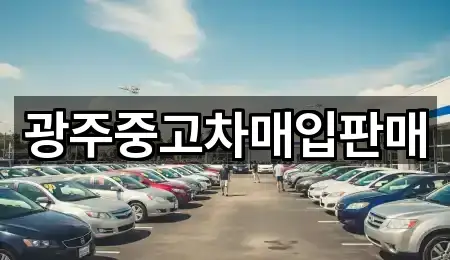 광주중고차매입판매