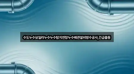 수도누수보일러누수누수탐지천장누수배관설비방수공사,긴급출동