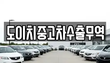 강원 철원군 동송읍 중고차 전문 도이치중고차수출무역