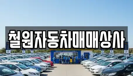 강원 철원군 동송읍 중고차 전문 철원자동차매매상사