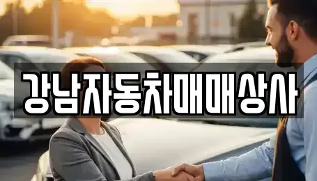 강원특별자치도 강릉시 성남동 중고차 전문 강남자동차매매상사