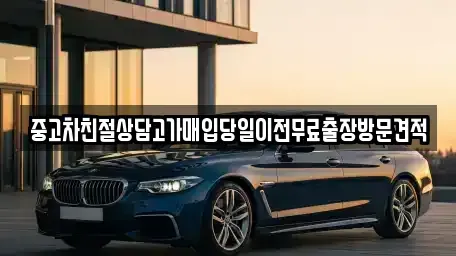 경기 가평군 청평면 중고차 전문 중고차친절상담고가매입당일이전무료출장방문견적