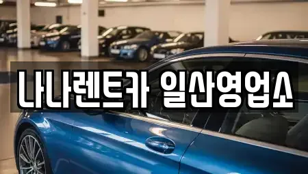 경기 고양시 일산동구 마두동 렌트카 전문 나나렌트카 일산영업소
