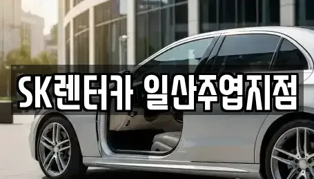 경기 고양시 일산동구 마두동 장기렌트카 전문 SK렌터카 일산주엽지점