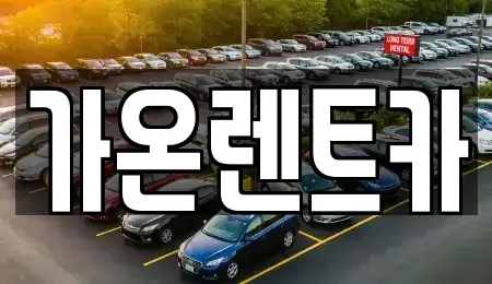 경기 고양시 일산동구 마두동 장기렌트카 전문 가온렌트카