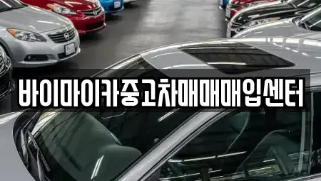 경기 시흥시 조남동 중고차 전문 바이마이카중고차매매매입센터