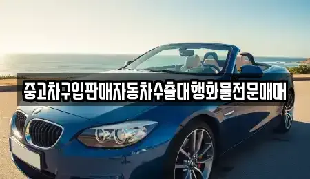 경기 여주시 능현동 중고차 전문 중고차구입판매자동차수출대행화물전문매매