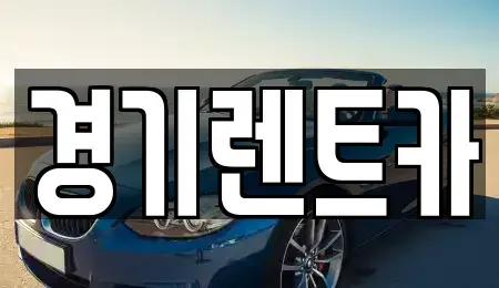 경기 평택시 포승읍 렌트카 전문 경기렌트카