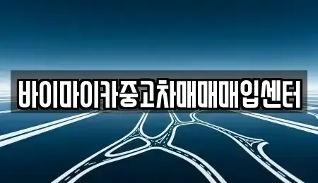 경기도 고양시 덕양구 용두동 중고차 전문 바이마이카중고차매매매입센터