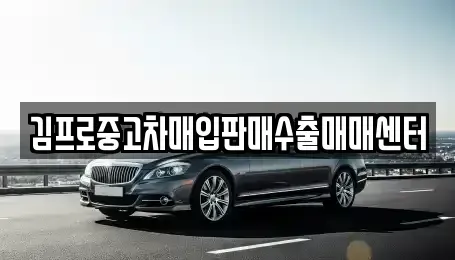경기도 과천시 중고차매입 전문 김프로중고차매입판매수출매매센터