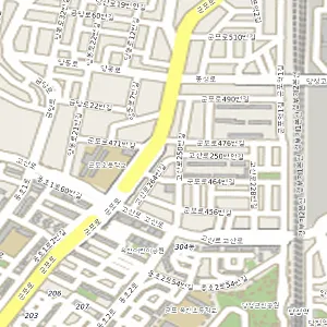 경기도 군포시 당동 렌트카 렌트카사람들 위치