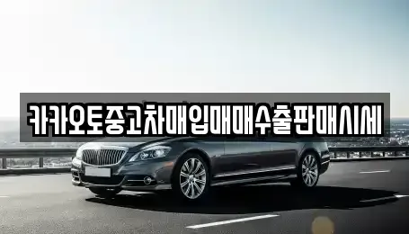 경기도 군포시 당동 중고차 전문 카카오토중고차매입매매수출판매시세