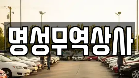 경기도 양주시 남면 중고차 전문 명성무역상사