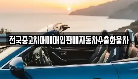 경기도 양주시 남면 중고차 전문 전국중고차매매매입판매자동차수출화물차