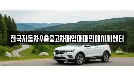 경기도 오산시 벌음동 중고차매입 전문 전국자동차수출중고차매입매매판매시세센터