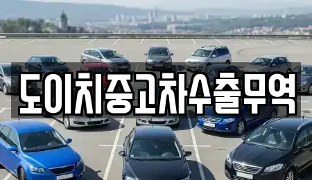 경남 산청군 금서면 중고차매매 전문 도이치중고차수출무역