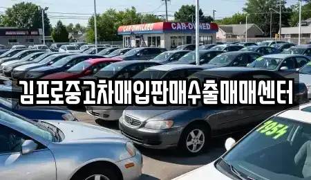경남 진주시 중안동 중고차매매 전문 김프로중고차매입판매수출매매센터