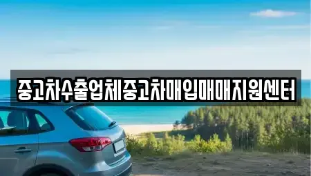 경남 창원시 성산구 퇴촌동 중고차매입 전문 중고차수출업체중고차매입매매지원센터