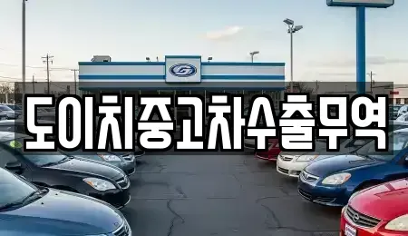 경북 구미시 원평동 중고차매매 전문 도이치중고차수출무역