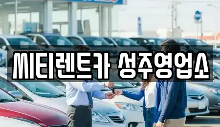 경북 성주군 월항면 렌트카 전문 씨티렌트카 성주영업소