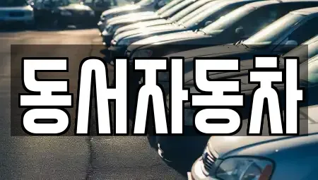 경북 청도군 매전면 중고차 전문 동서자동차
