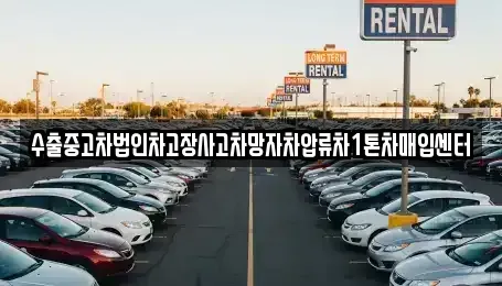 경북 포항시 북구 여남동 중고차 전문 수출중고차법인차고장사고차망자차압류차1톤차매입센터